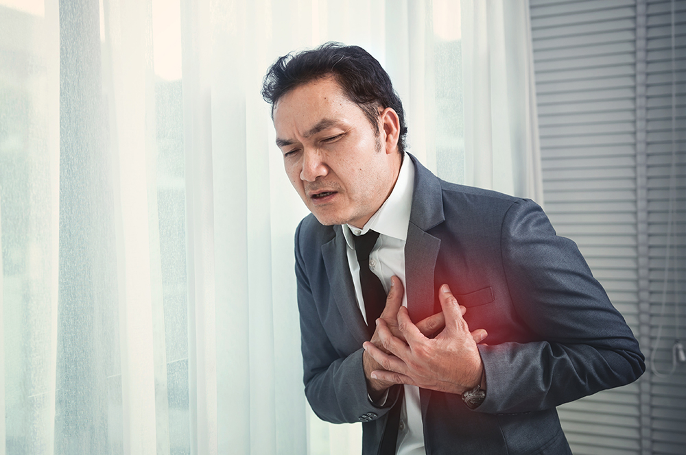 갑작스런 가슴통증 협심증과 심근경색증