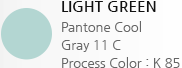 LIGHT GREEN,Pantone ,Cool Gray 11C